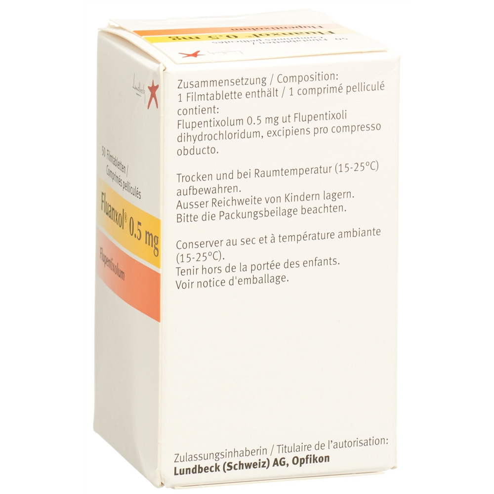 Fluanxol 0.5 mg, Filmtabletten