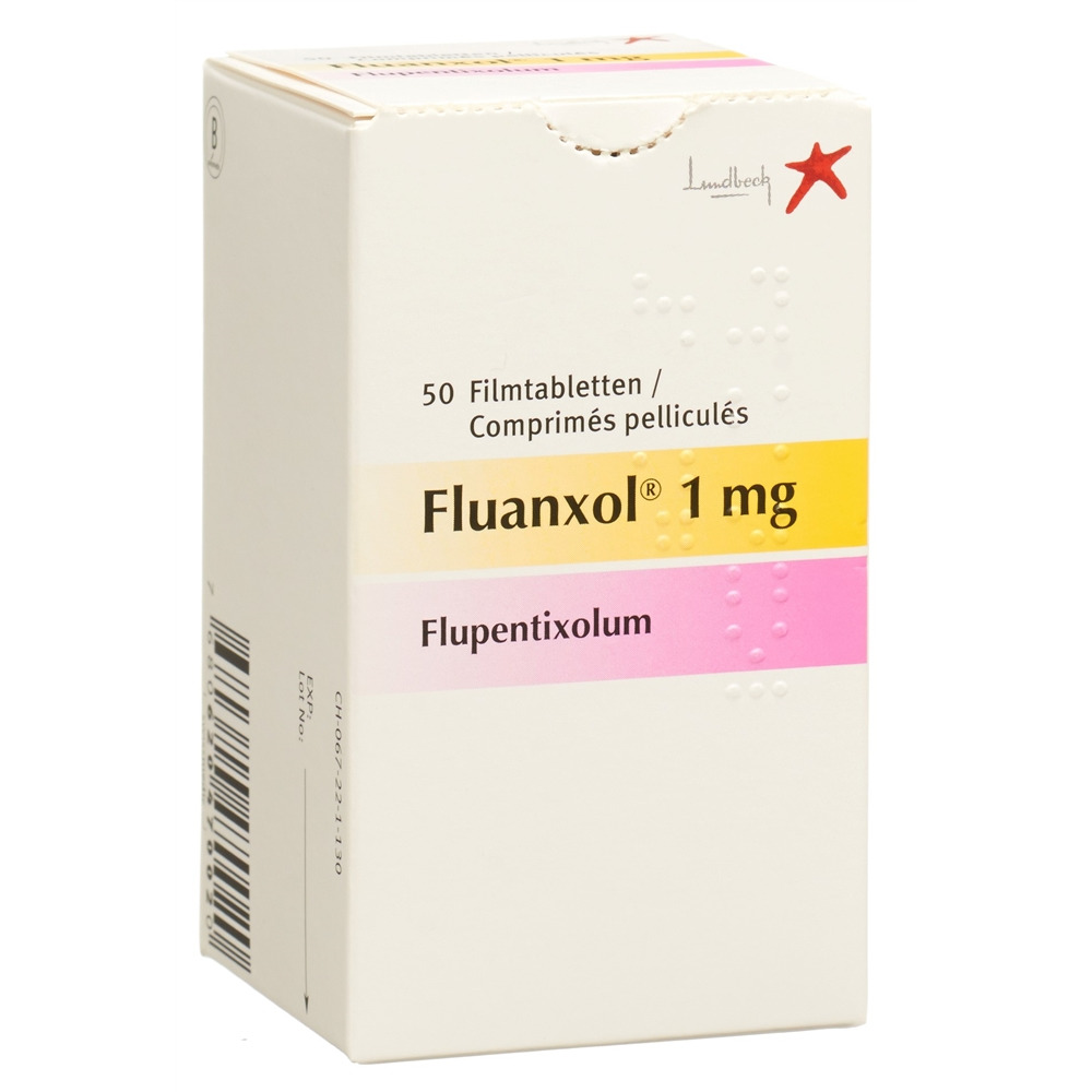 FLUANXOL cpr pellic 1 mg flacon 50 pce