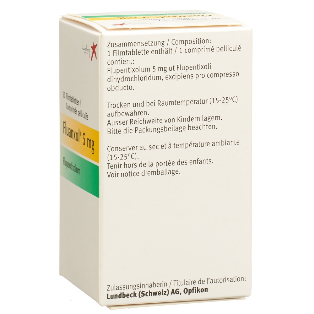 Fluanxol 5 mg, Filmtabletten