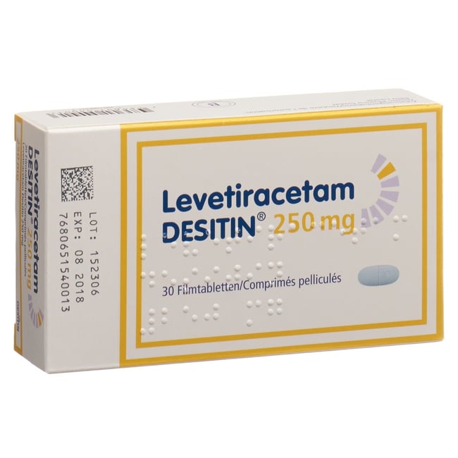 Levetiracetam Desitin 250 mg, befilmtes Granulat im Beutel