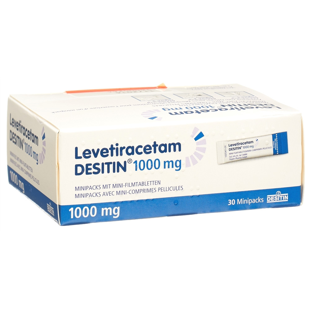 Levetiracetam Desitin 1000 mg, befilmtes Granulat im Beutel