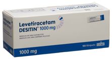 Levetiracetam Desitin 1000 mg, befilmtes Granulat im Beutel