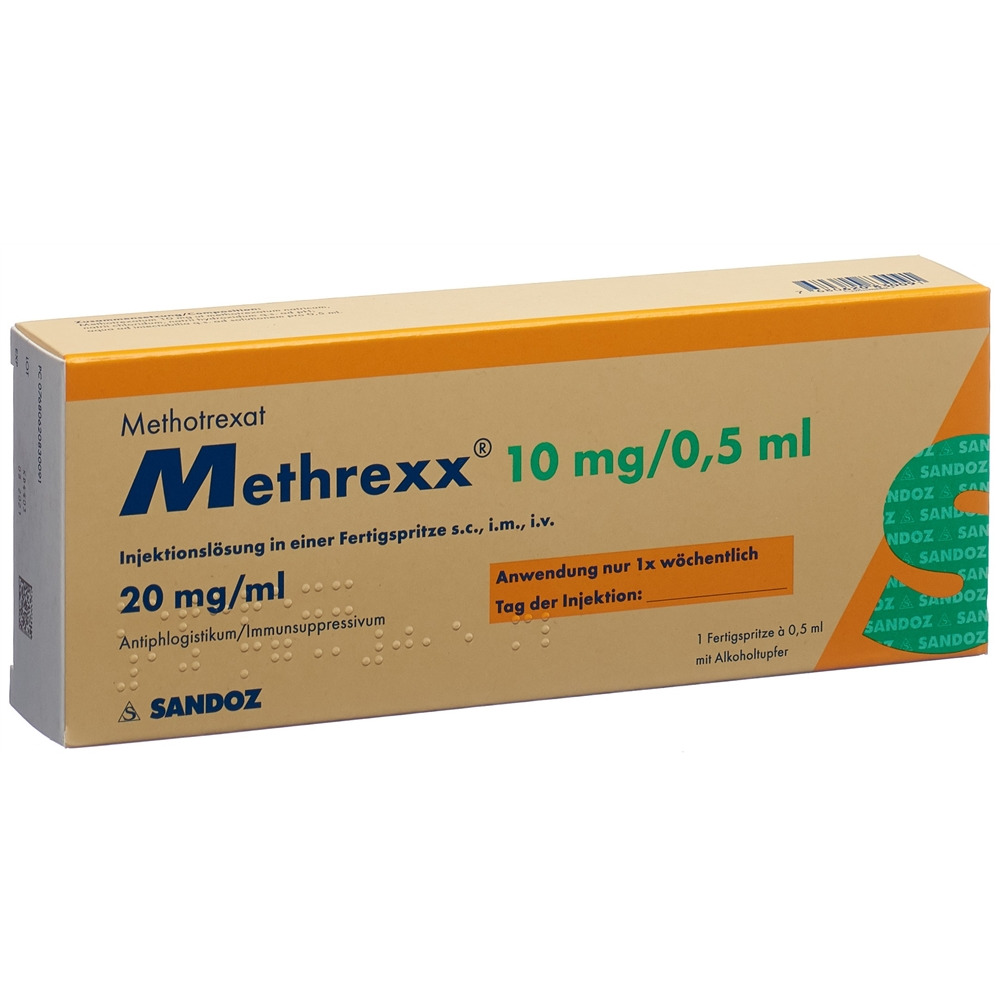 METHREXX sol inj 10 mg/0.5ml ser pré 0.5 ml
