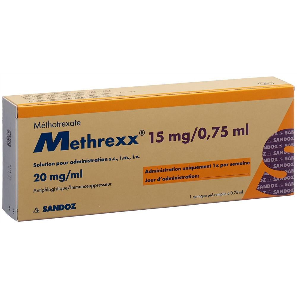 METHREXX sol inj 15 mg/0.75ml ser pré 0.75 ml