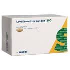 Levetiracetam Sandoz 500 mg, Filmtabletten