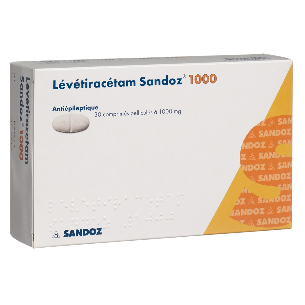 Levetiracetam Sandoz 1000 mg, Filmtabletten