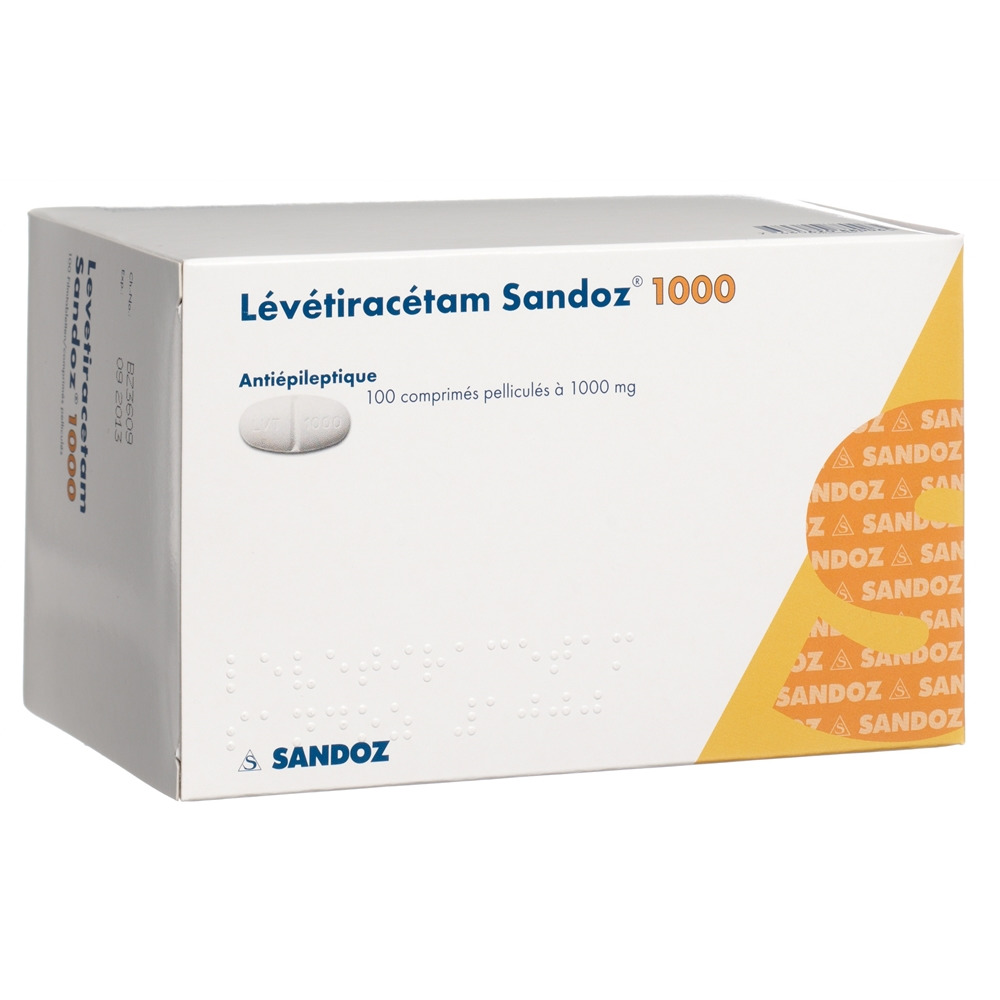 Levetiracetam Sandoz 1000 mg, Filmtabletten