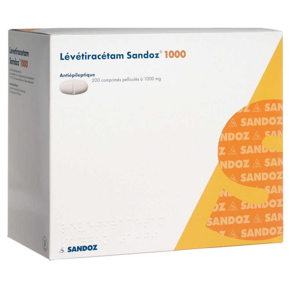 Levetiracetam Sandoz 1000 mg, Filmtabletten