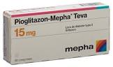 PIOGLITAZON Mepha Teva cpr 15 mg 28 pce