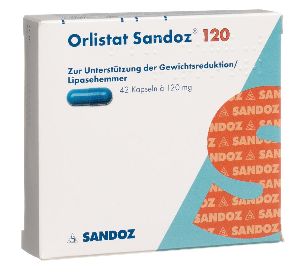 Orlistat Sandoz, Hartkapseln