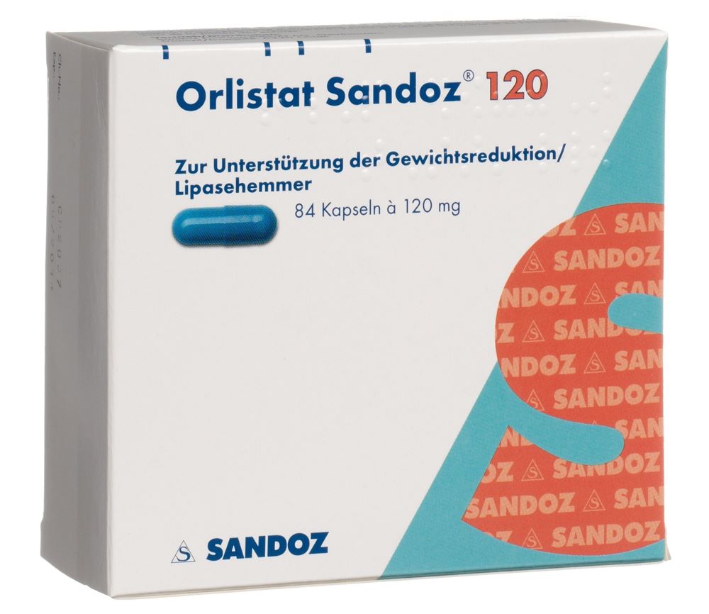 ORLISTAT Sandoz caps 120 mg 84 pce