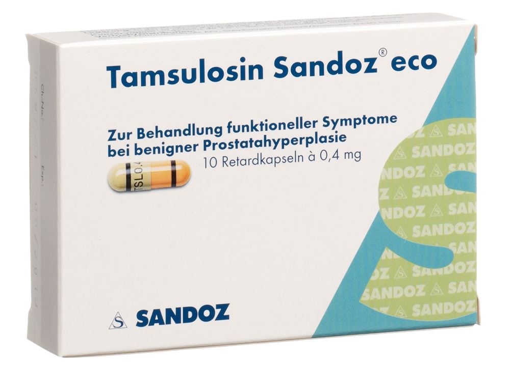 Tamsulosin Sandoz eco 0.4mg, Retardkapseln