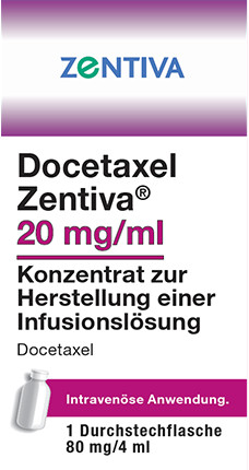 Docetaxel Zentiva, conc perf 20 mg/1ml  (alt), flac 1 pce