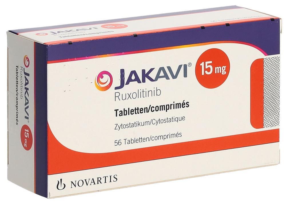 JAKAVI cpr 15 mg 56 pce