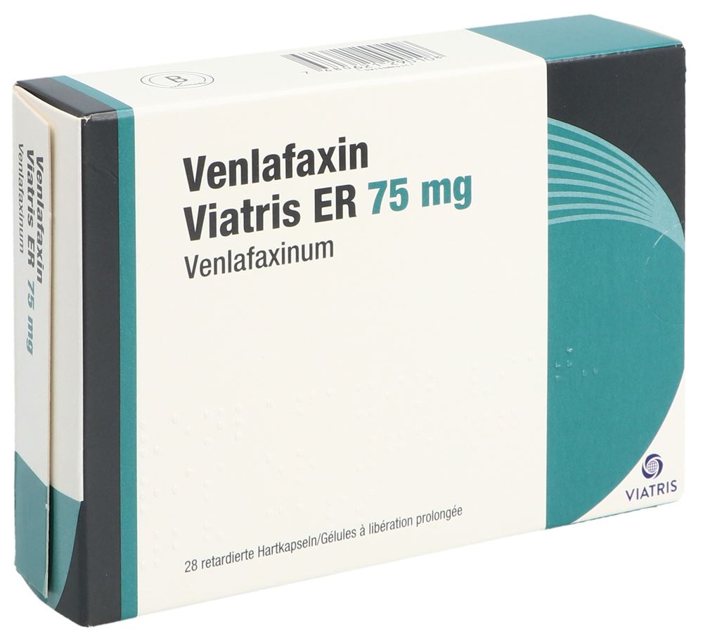 Venlafaxin Viatris ER 75 mg, Hartkapsel, retardiert