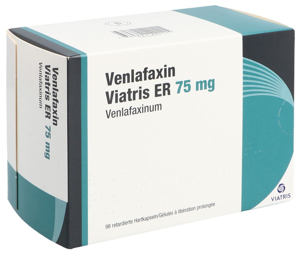 VENLAFAXIN Viatris ER caps ret 75 mg 98 pce