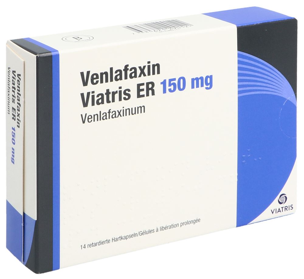 VENLAFAXIN Viatris ER caps ret 150 mg 14 pce