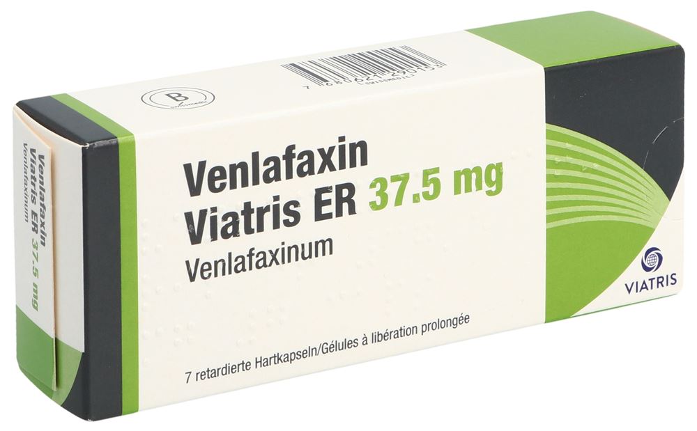 Venlafaxin Viatris ER 37.5 mg, Hartkapsel, retardiert