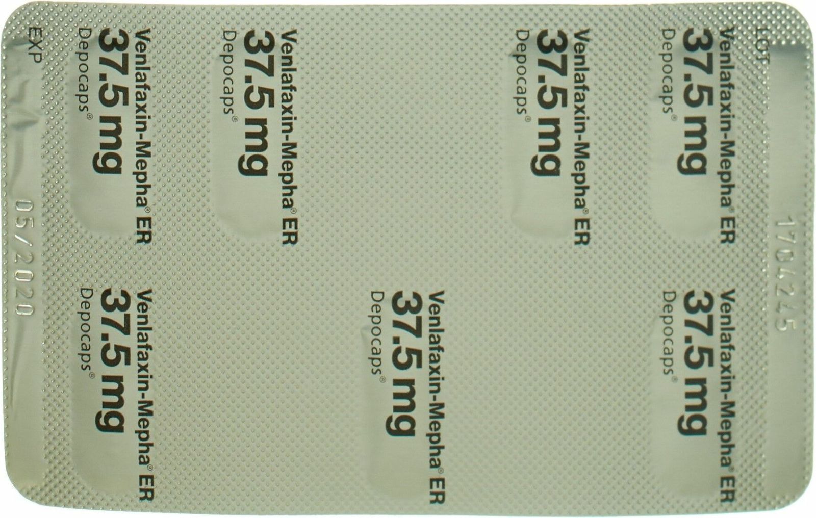 VENLAFAXIN Viatris ER caps ret 37.5 mg 7 pce