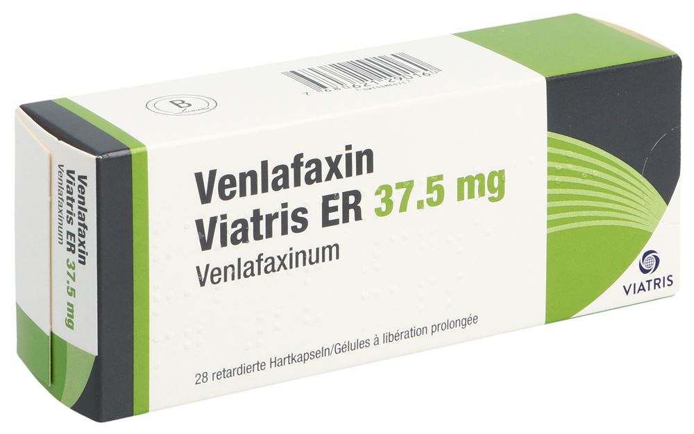 Venlafaxin Viatris ER 37.5 mg, Hartkapsel, retardiert