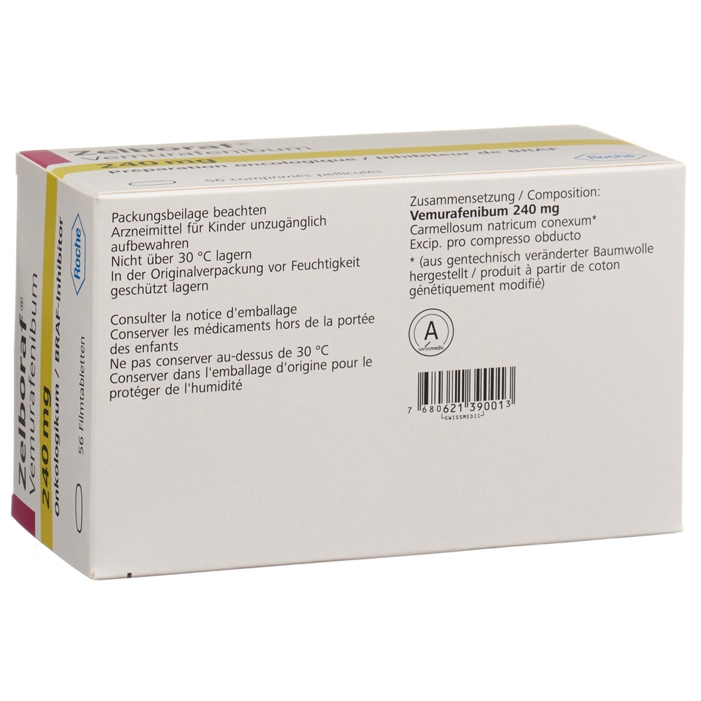 ZELBORAF cpr pel 240 mg 56 pce