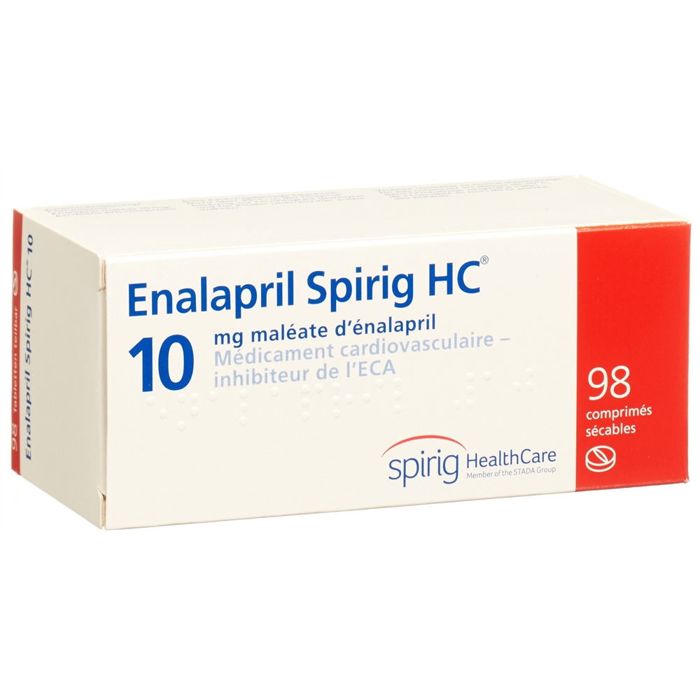 Enalapril Spirig HC 10 mg, Tabletten