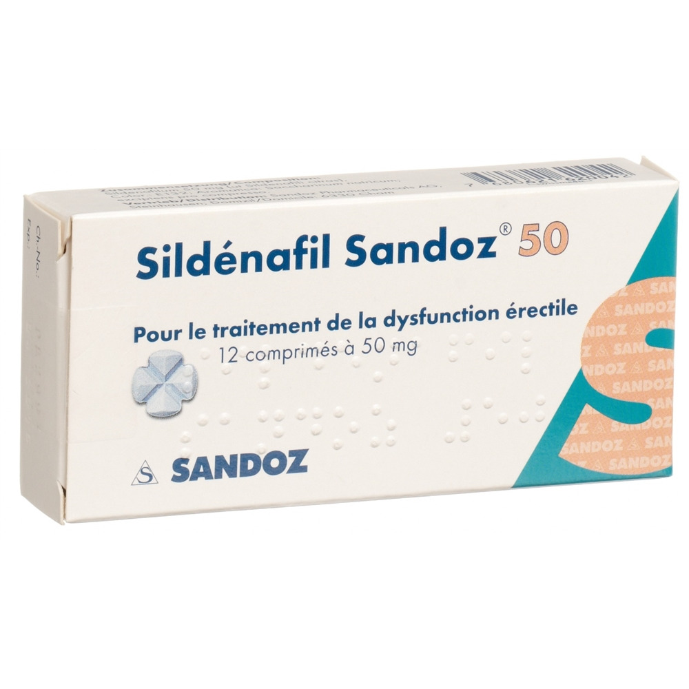 Sildenafil Sandoz 50 mg, Tabletten