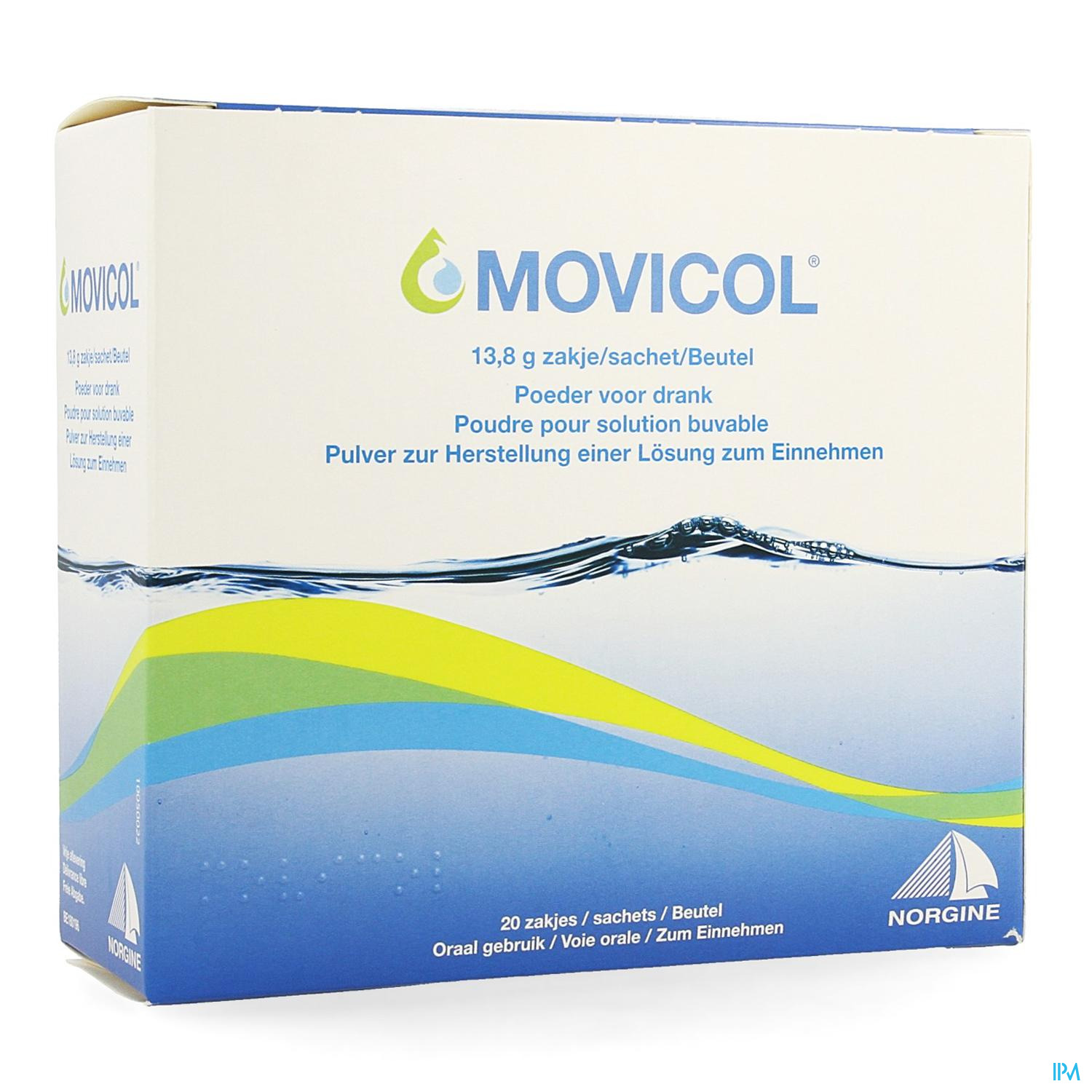 Movicol Liquid Orange, Konzentrat zur Herstellung einer Lösung zum Einnehmen
