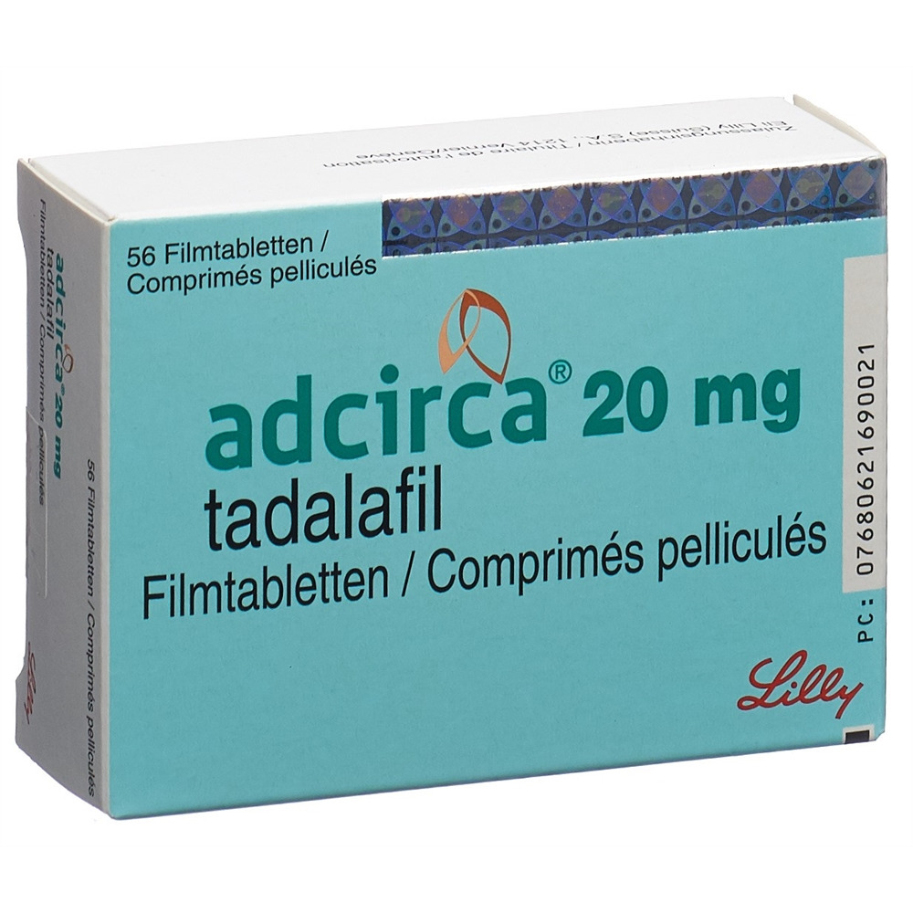 Adcirca, comprimés pelliculés