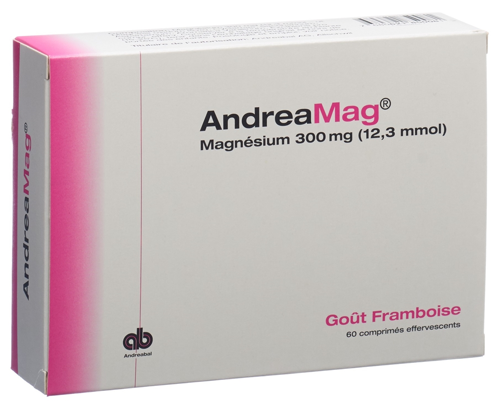 Andreamag mit Himbeeraroma, Brausetabletten