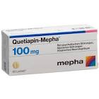 QUETIAPIN Mepha cpr pell 100 mg 100 pce