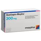 QUETIAPIN Mepha cpr pell 300 mg 60 pce