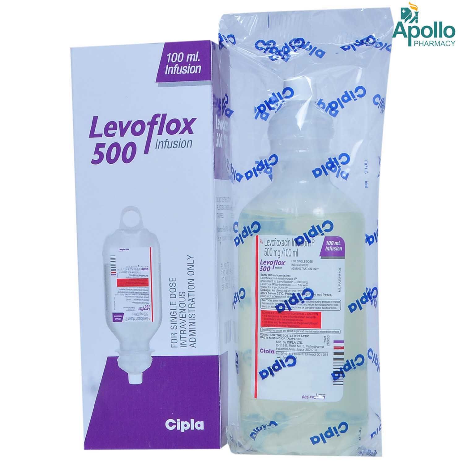 Levofloxacin Fresenius i.v. 500 mg/100 ml, Infusionslösung
