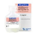 LEVOFLOXACINE Fresenius 500 mg/100ml 10 KabiPac