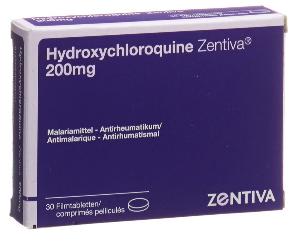 HYDROXYCHLOROQUINE Zentiva cpr pell 200 mg 30 pce