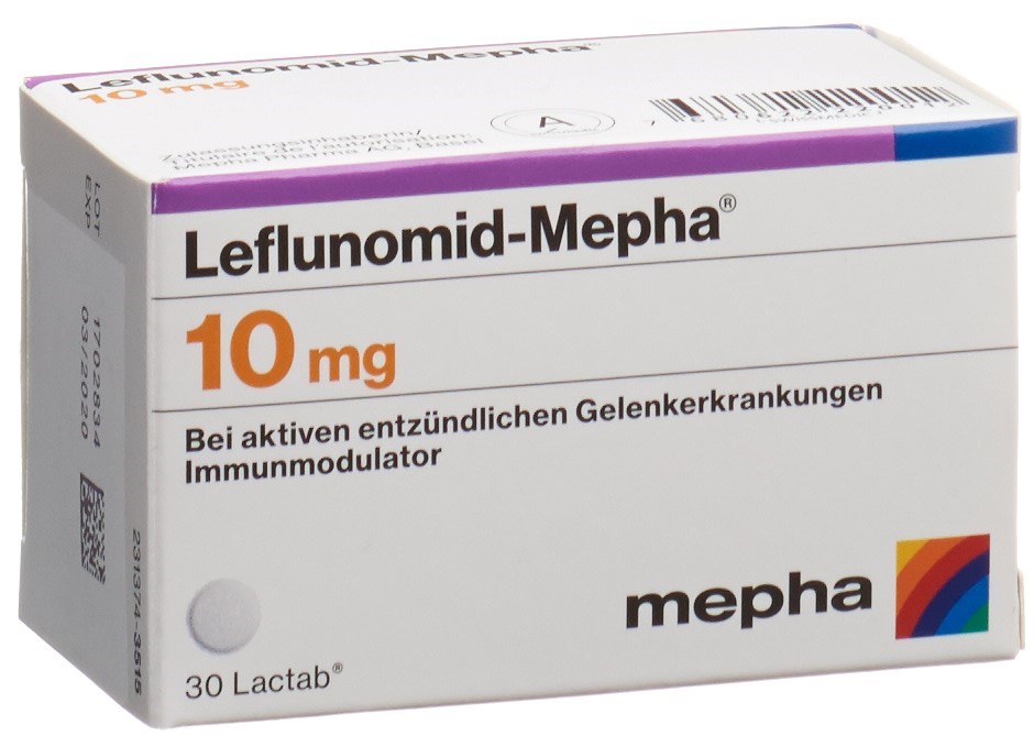 Leflunomid-Mepha 10, Filmtabletten