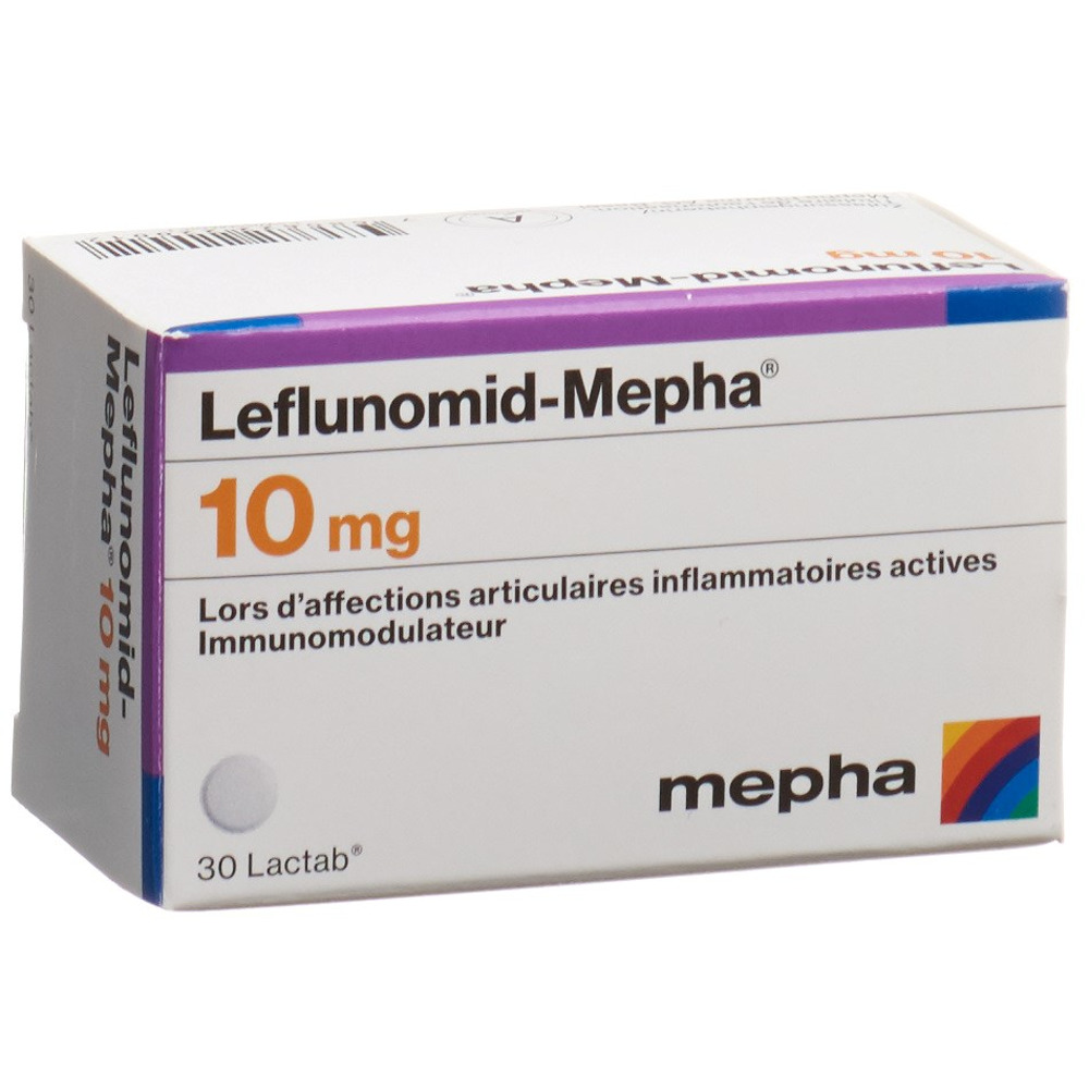 Leflunomid-Mepha 10, Filmtabletten