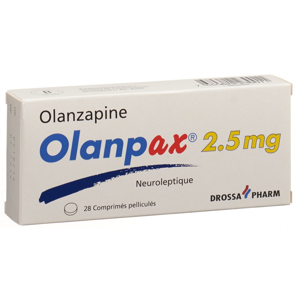 OLANPAX cpr pell 2.5 mg 28 pce