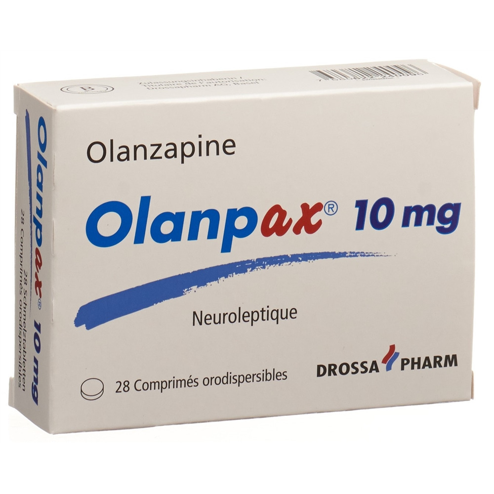 Olanpax cpr orodisp 10 mg, , Olanpax cpr orodisp 10 mg 28 pce