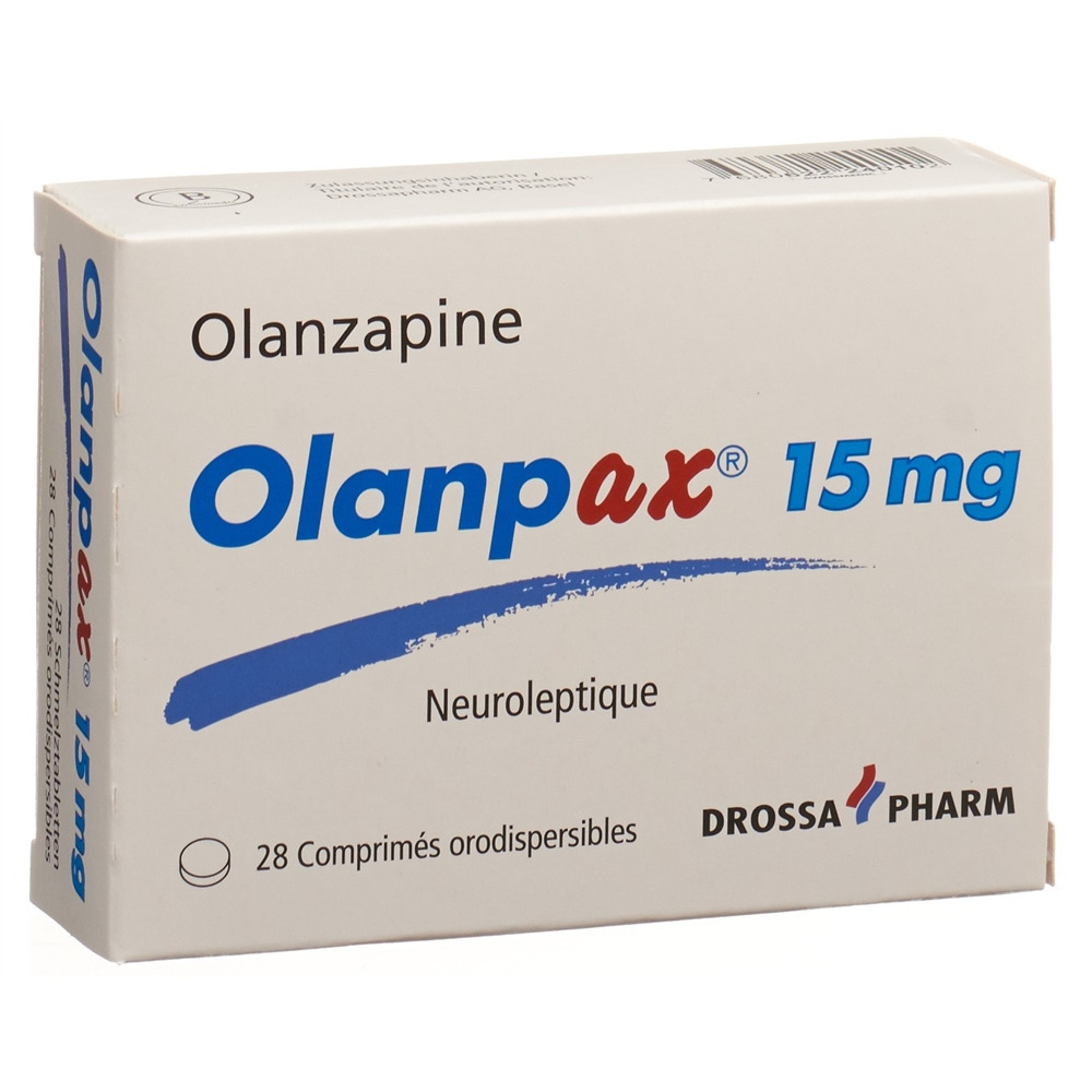 OLANPAX cpr orodisp 15 mg 28 pce