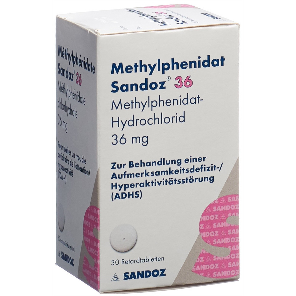 Methylphenidat Sandoz 36, Retardtabletten