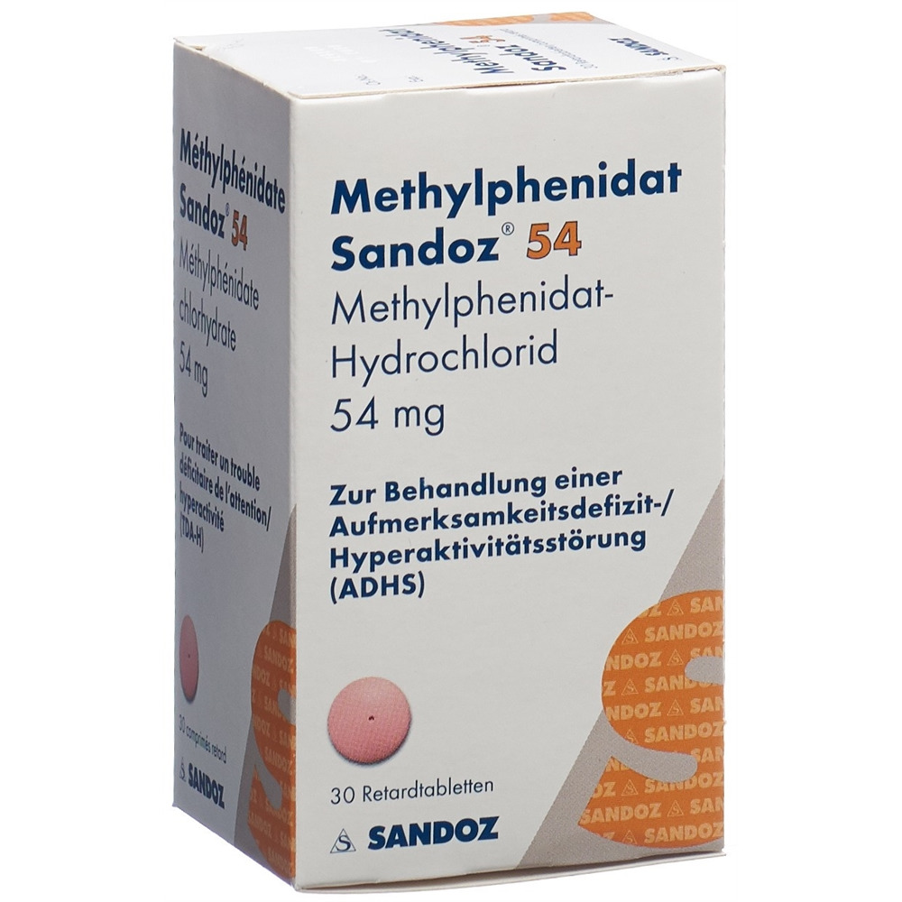 Methylphenidat Sandoz 54, Retardtabletten