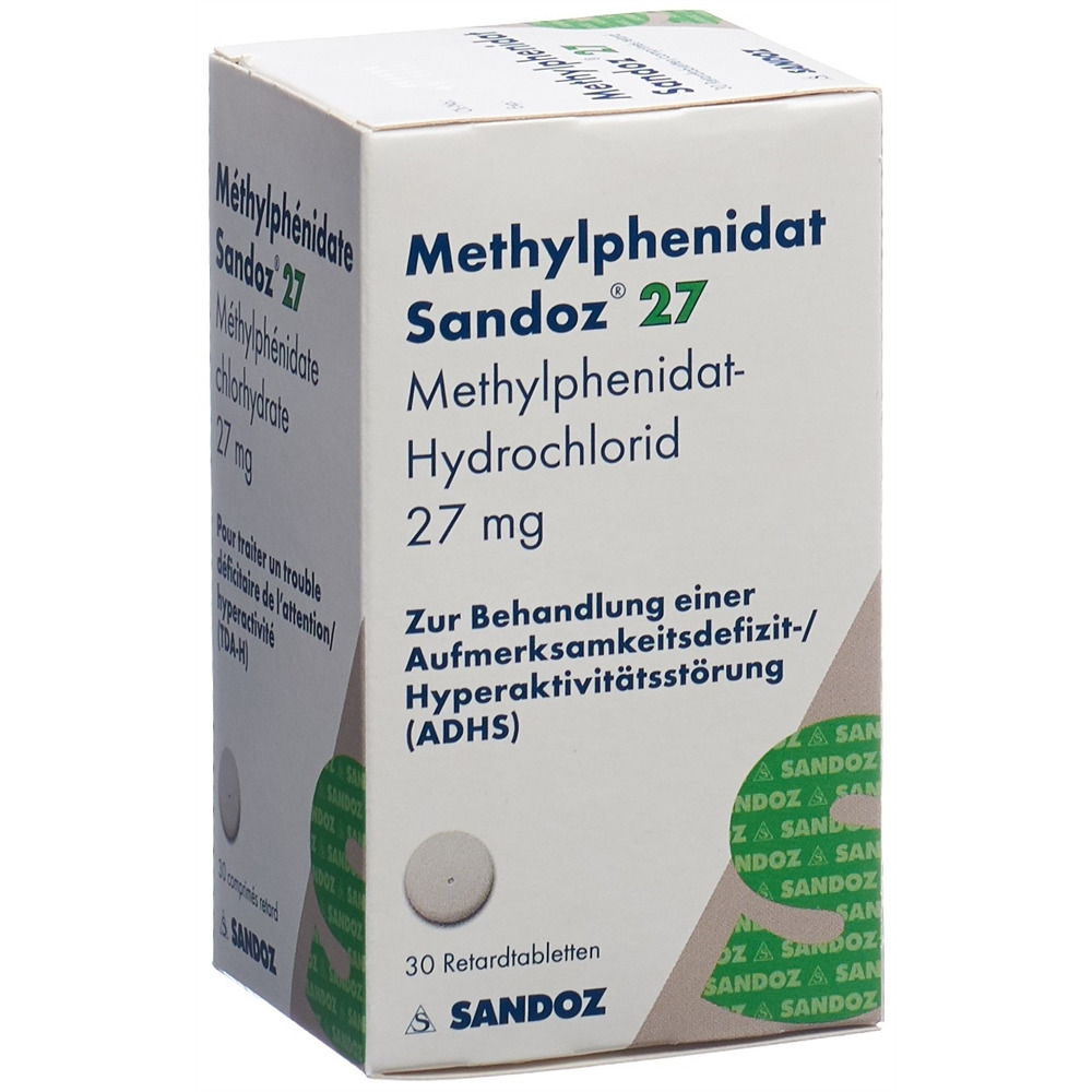 Methylphenidat Sandoz 27, Retardtabletten