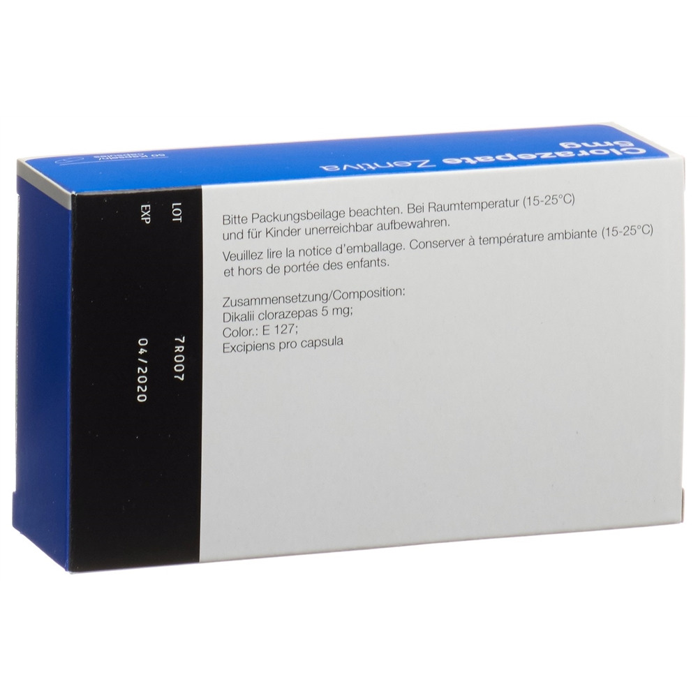 CLORAZEPATE Zentiva caps 5 mg 50 pce