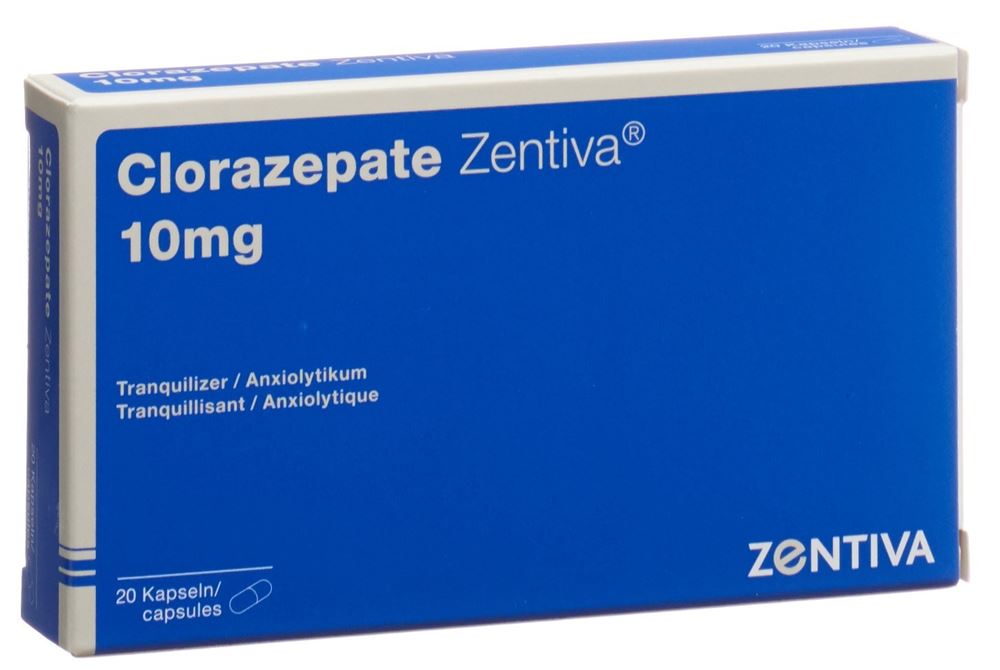 Clorazepate Zentiva 10 mg, Kapseln