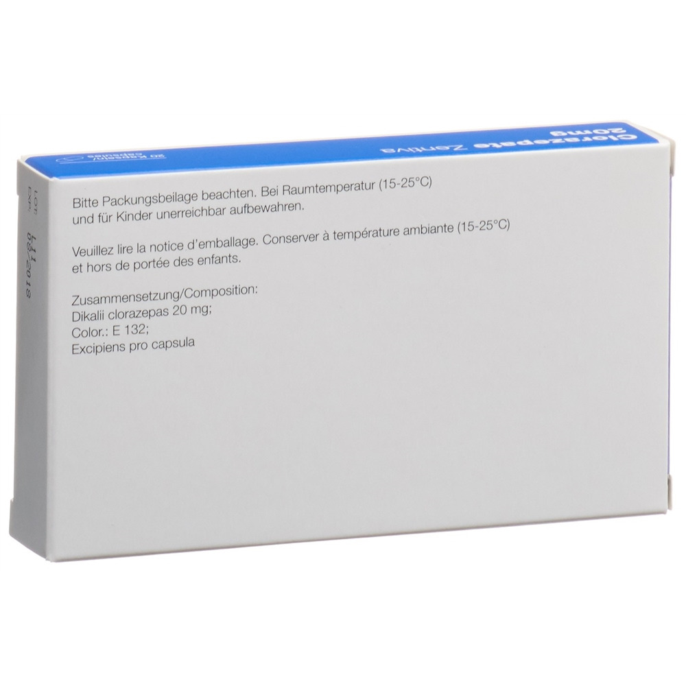 CLORAZEPATE Zentiva caps 20 mg 20 pce