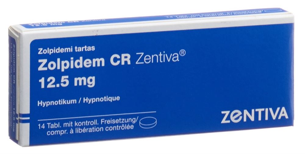 ZOLPIDEM CR Zentiva cpr ret 12.5 mg 14 pce