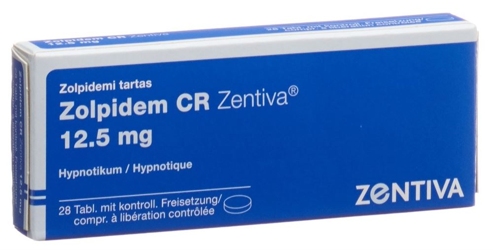 ZOLPIDEM CR Zentiva cpr ret 12.5 mg 28 pce