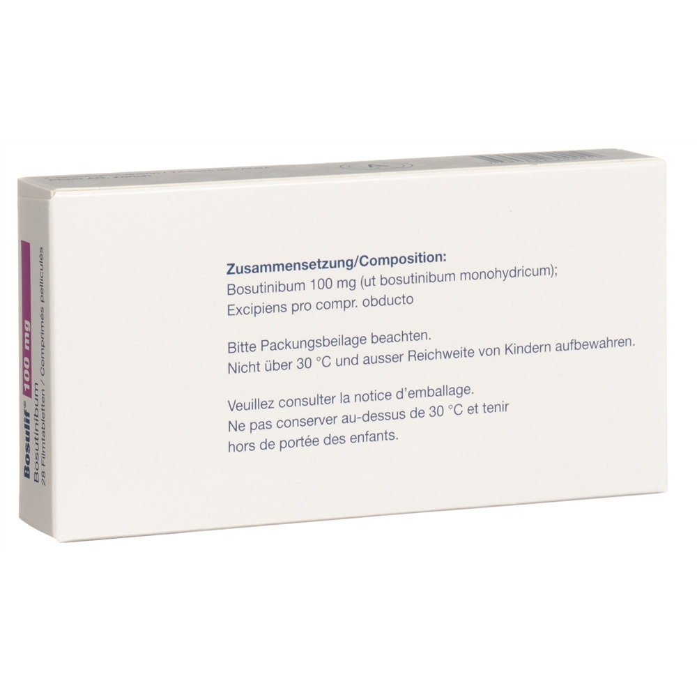 Bosulif 100 mg, Filmtabletten
