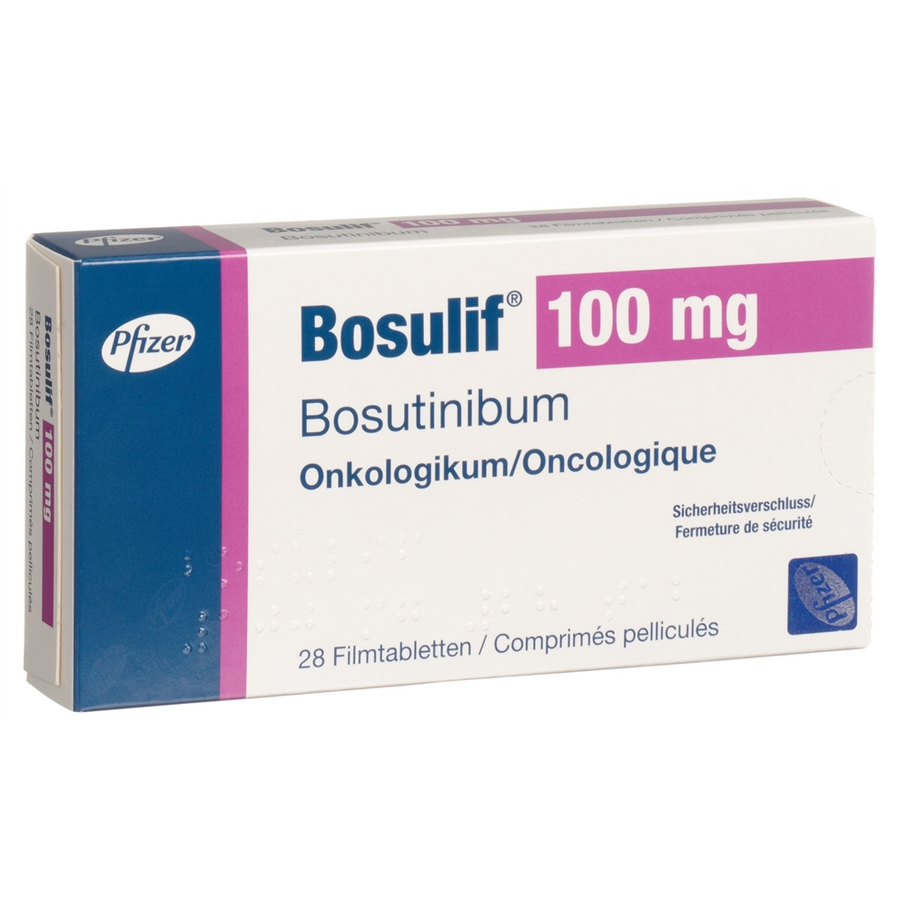 Bosulif 100 mg, Filmtabletten